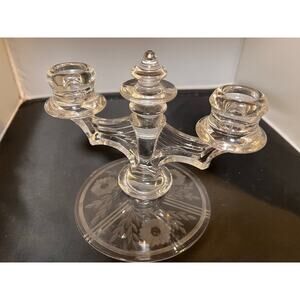 COPY - Vintage Double Arm Tiffin Candleholder